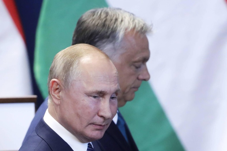 Władimir Putin i Victor Orban