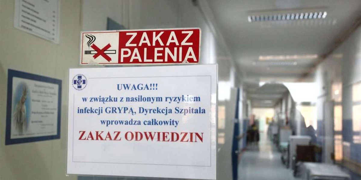 Zakaz odwiedzin przez świńską grypę