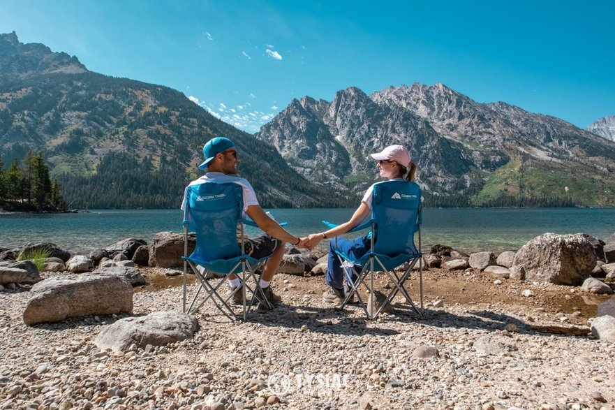 Grand Teton - Jenny Lake. fot. Tysiąc Stron Świata