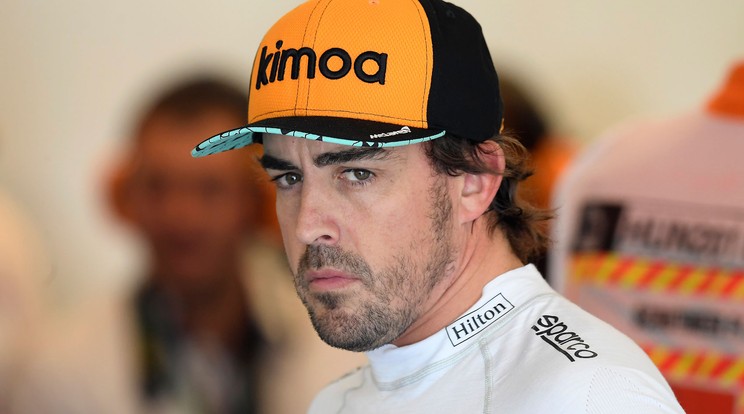 Fernando Alonso / MTI Fotó: Kovács Tamás