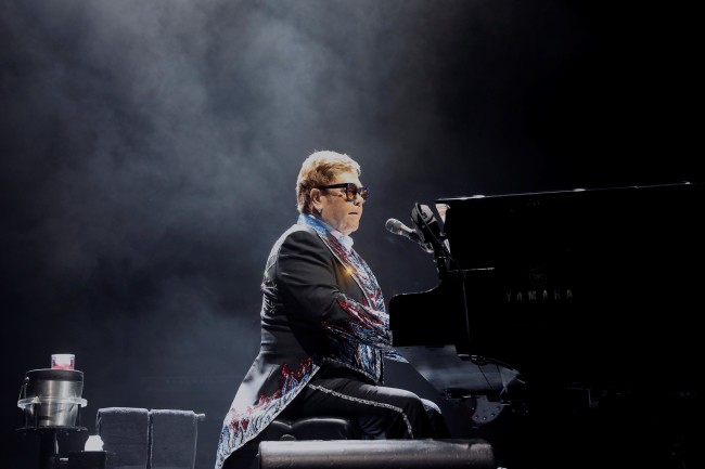 Elton John podczas koncertu w Madrycie, 26 czerwca 2019 rok