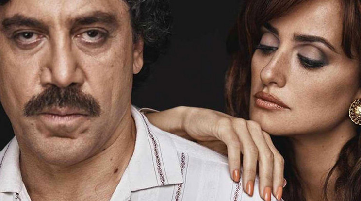 Az Escobar című film főszereplői: Javier Bardem és Penélope Cruz