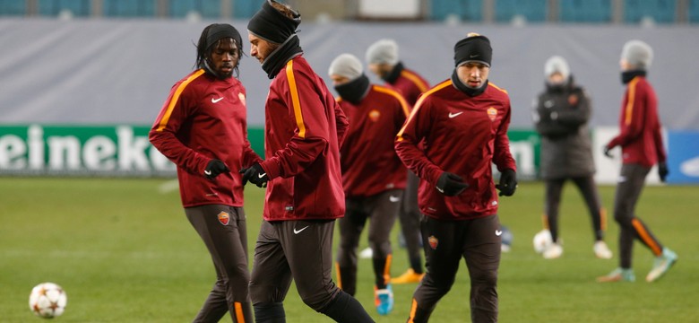 Liga Mistrzów: Piłkarze AS Roma mają alibi na wypadek porażki w Moskwie