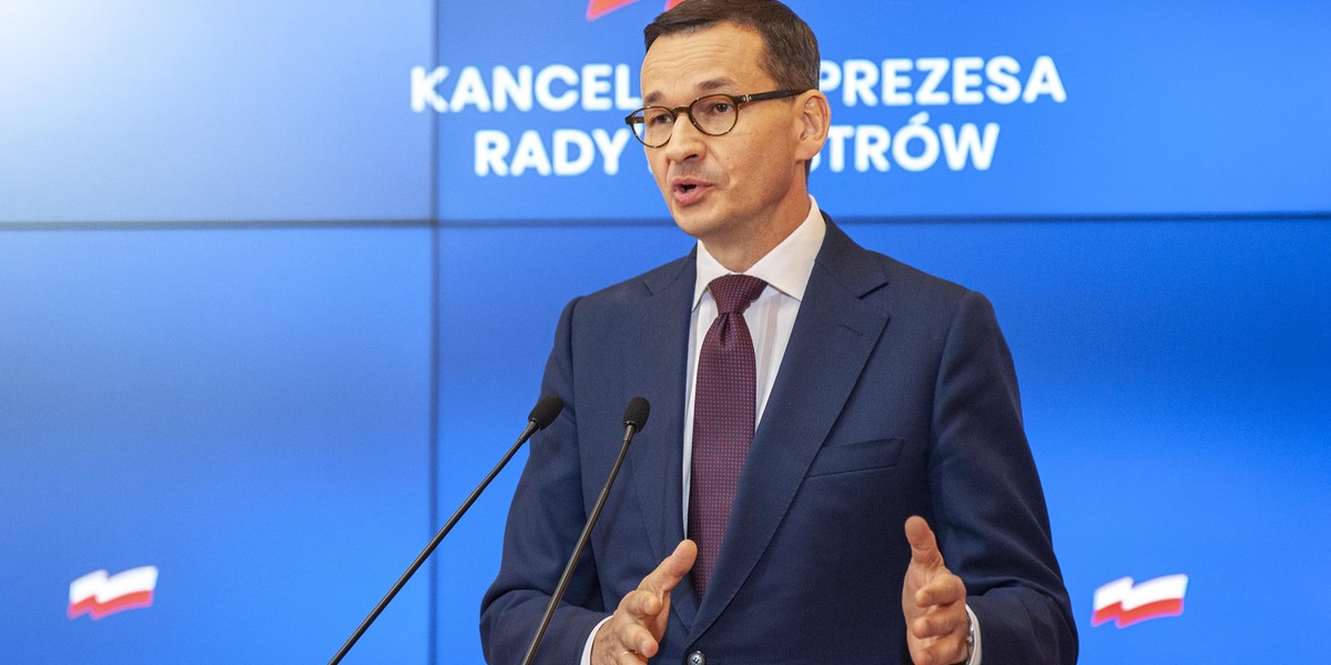 Premier Mateusz Morawiecki