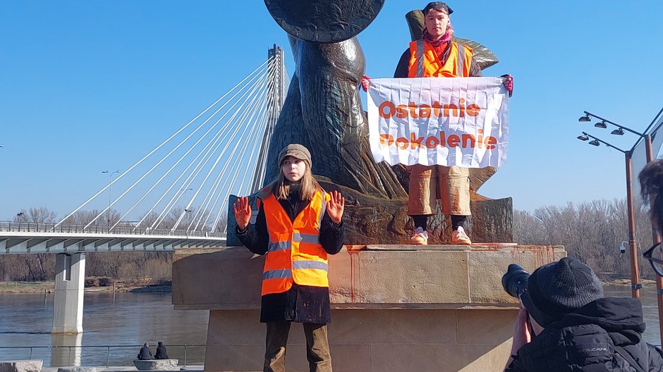 Aktywistki Ostatniego Pokolenia.