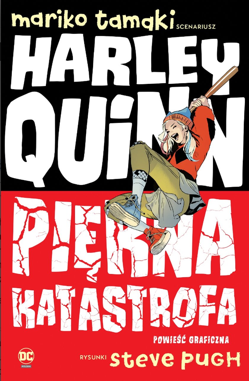 "Harley Quinn. Piękna katastrofa" . Okładka albumu.