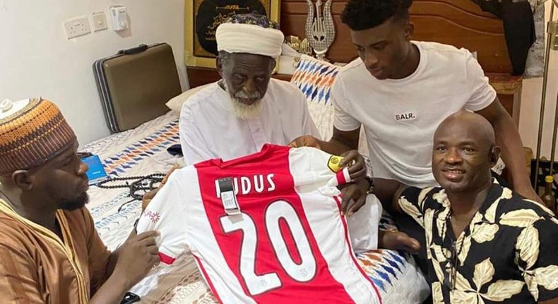 Ajax star Kudus Mohammed calls on Chief Imam to seek his blessings