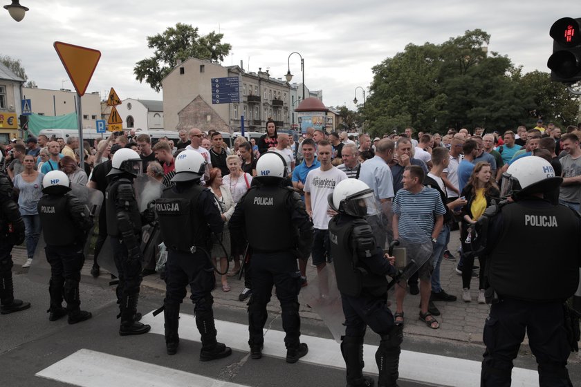 Szokujące sceny na Marszu Równości