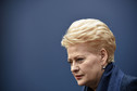 Prezydent Litwy Dalia Grybauskaite