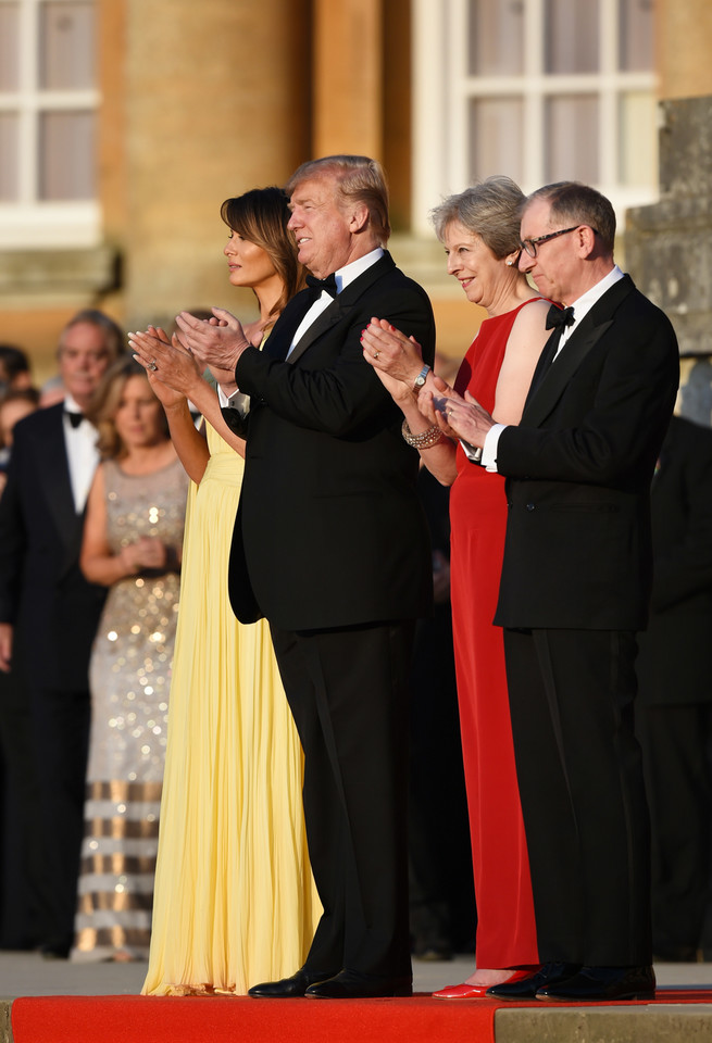 epa06884437 - BRITAIN USA DIPLOMACY (US President Trump visits the UK)