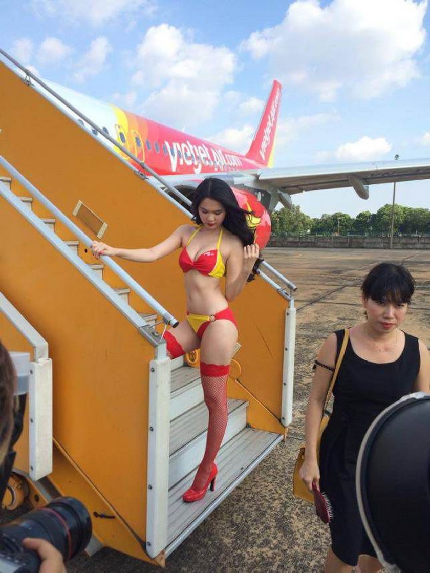 Wyciekły erotyczne zdjęcia stewardess VietJet