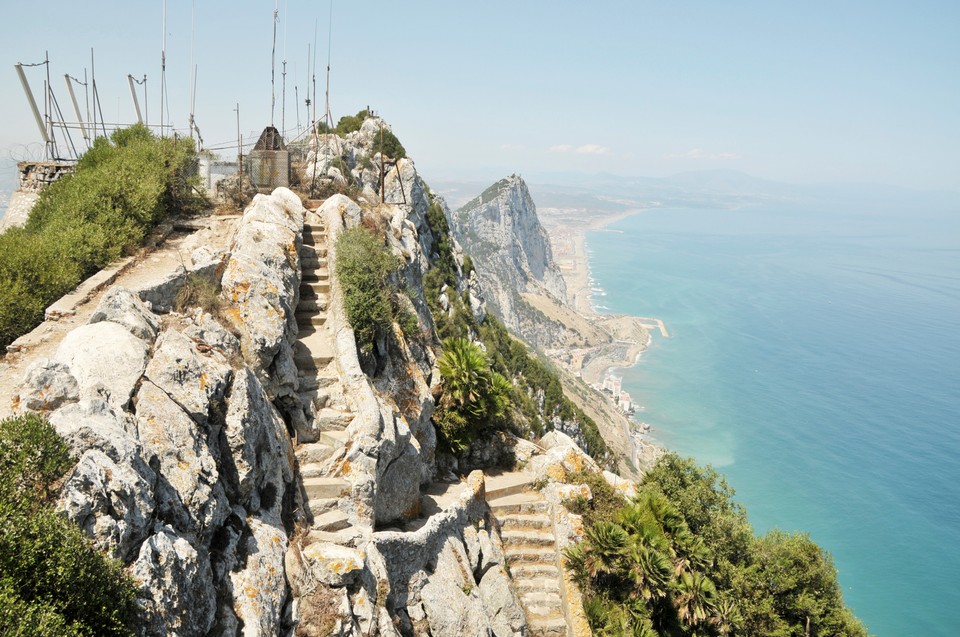 Mediterranean Steps (Schody Śródziemnomorskie), Gibraltar