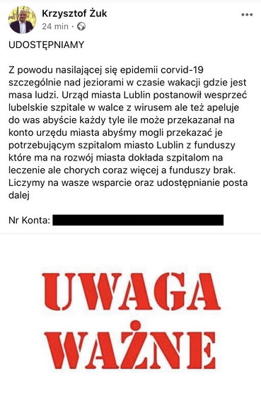 Próba wyłudzenia pieniędzy