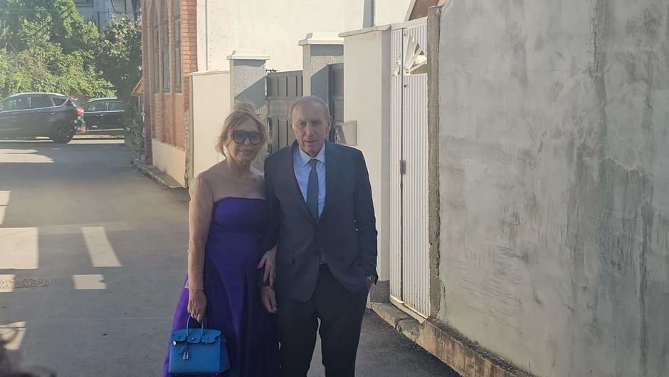 Dragan Džajić sa suprugom