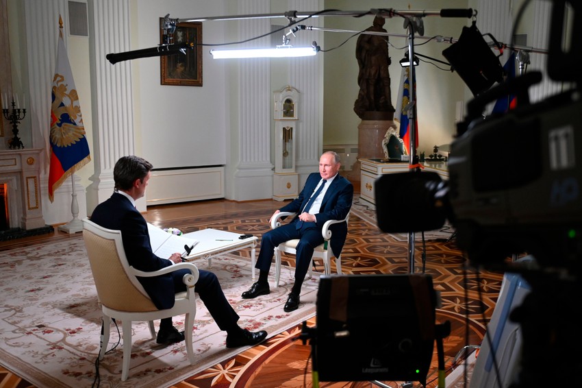 Vladimir Putin u intervjuu za NBC