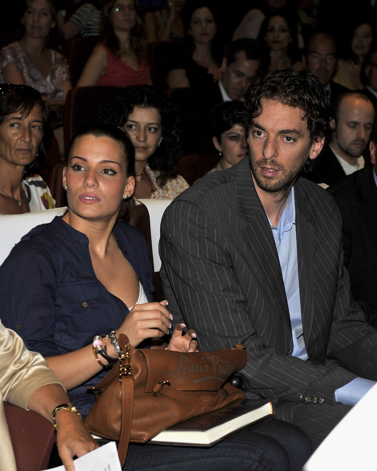 Silvia Lopez Castro i Pau Gasol