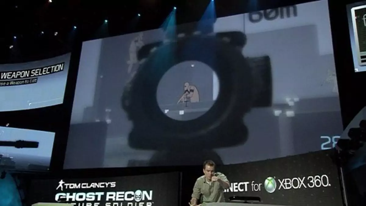 E3: To już pewne, Ghost Recon: Future Soldier dostanie obsługę Kinecta