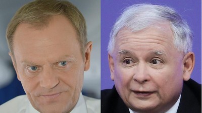 Donald Tusk i Jarosław Kaczyński