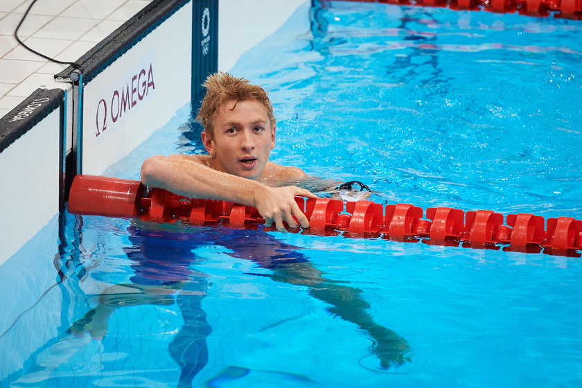 W nocy z środy na czwartek polskiego czasu Krzysztof Chmielewski (17 l.) płynął w olimpijskim finale w jednej z najtrudniejszych konkurencji – 200 metrów delfinem.