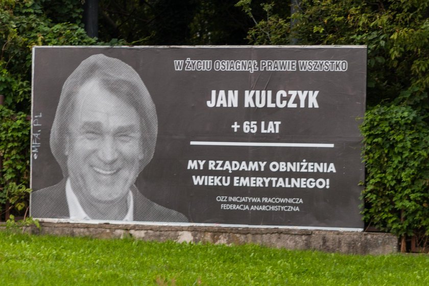 Miał wszystko, nie dożył emerytury. Kontrowersyjny plakat z Kulczykiem