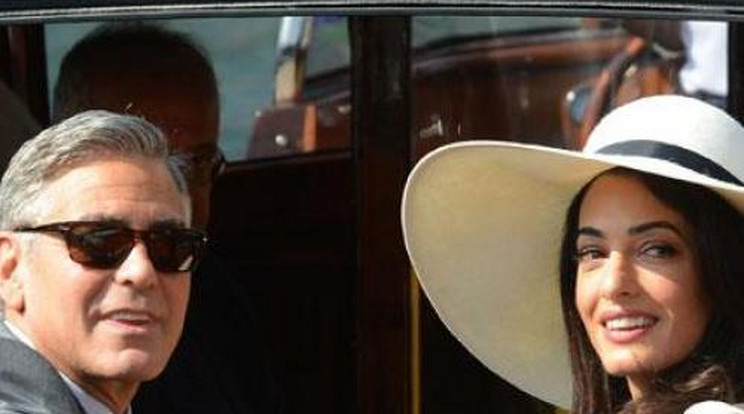 Újabb esküvői bulit tartott Clooney és neje