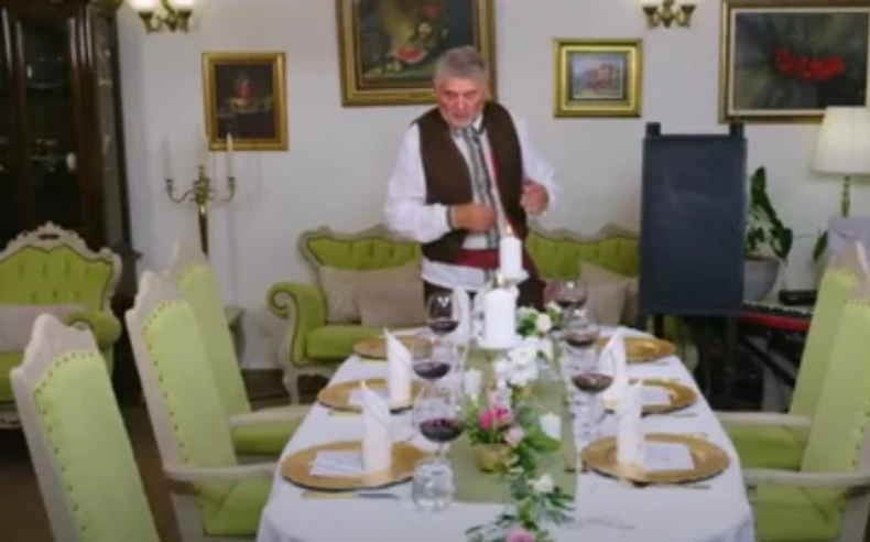 Unutrašnjost kuće Radiše Uroševića