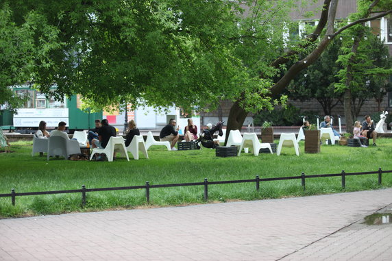 Otwarte ogródki gastronomiczne w centrum Gorzowa