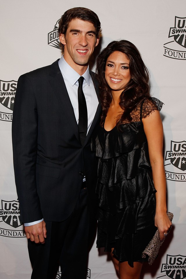 Michael Phelps i Nicole Michele Johnson