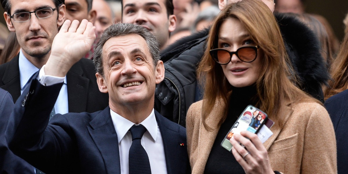 Nicolas Sarkozy i Carla Bruni