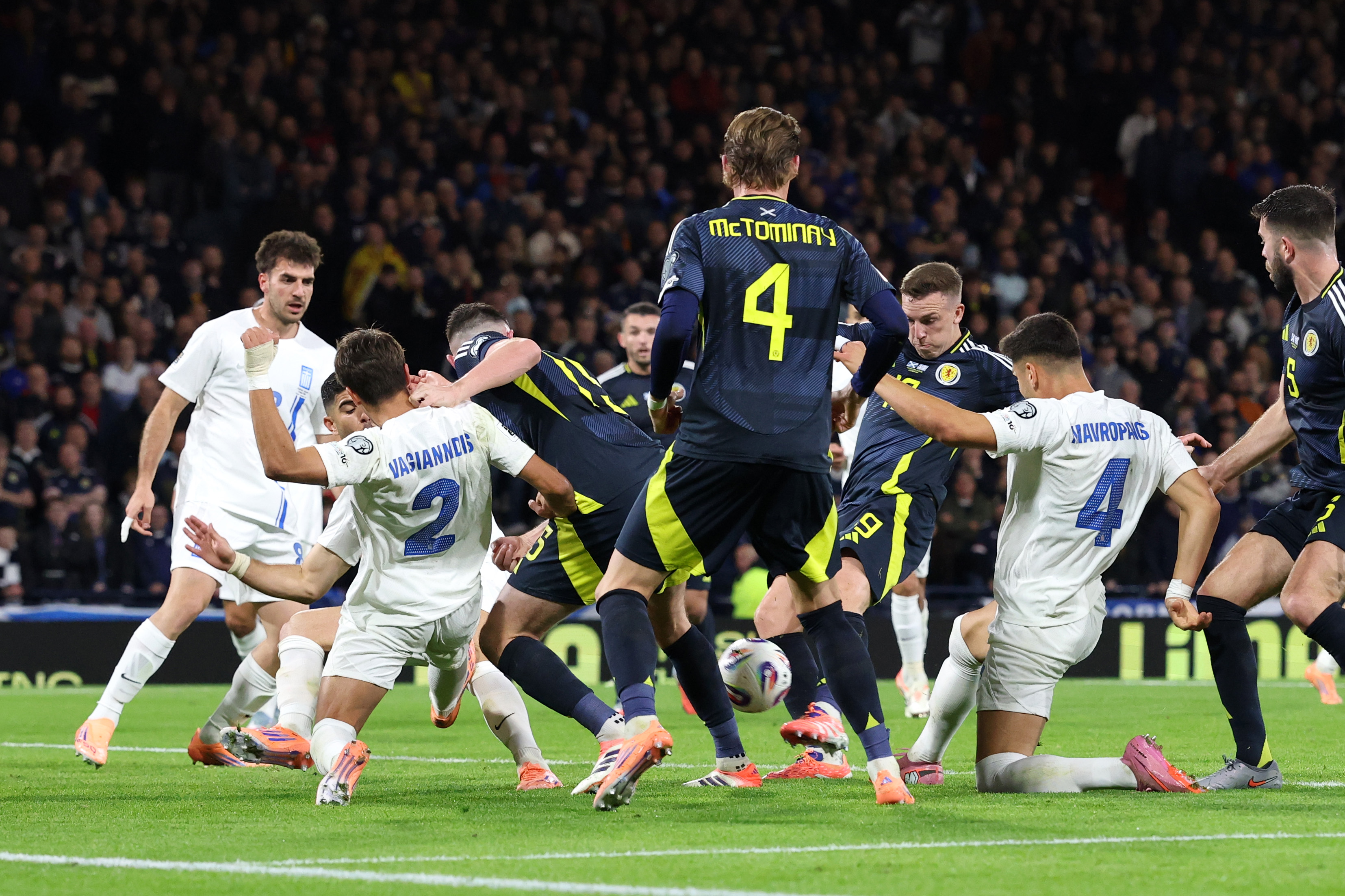 Greece coach declares team 'superior' as Scotland fights for WC spot