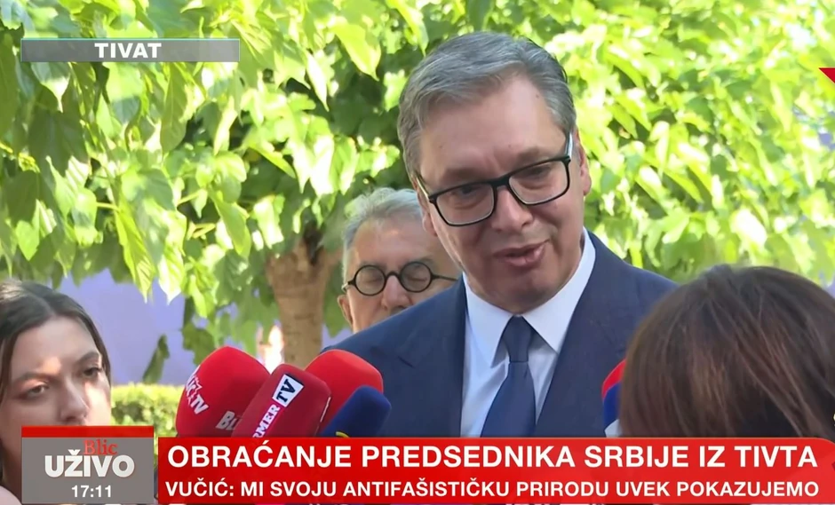 Predsednik Srbije Aleksandar Vučić 