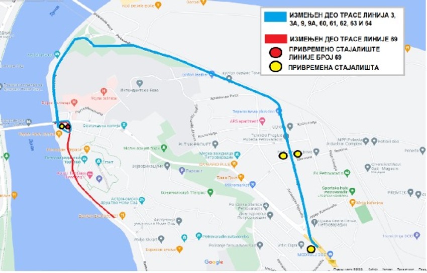 izmena trasa zbog Festivala uličnih svirača