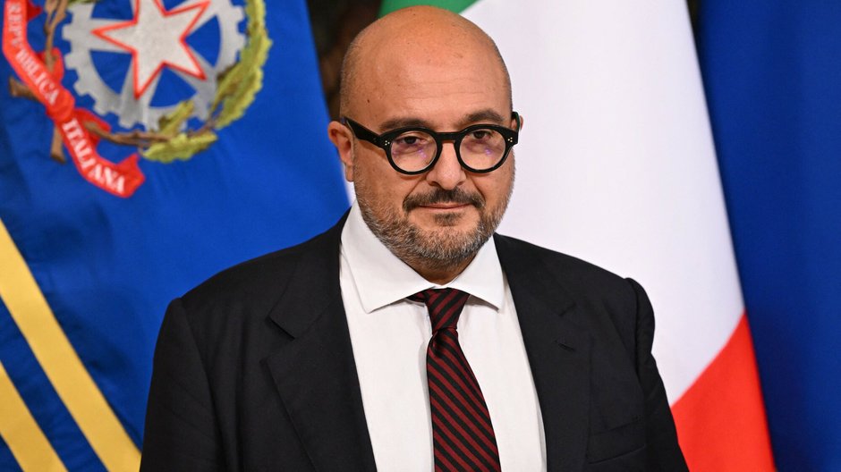 Minister kultury Gennaro Sangiuliano