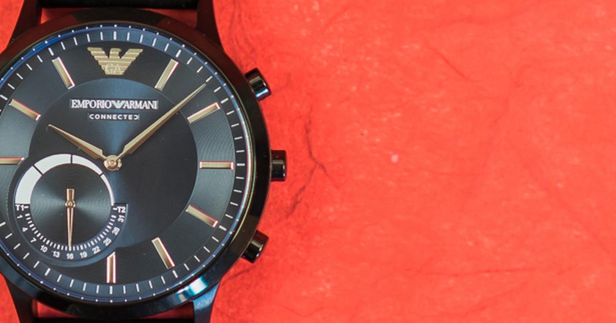 grad amme nøjagtigt Test: Emporio Armani Connected – modische Hybrid-Smartwatch | TechStage