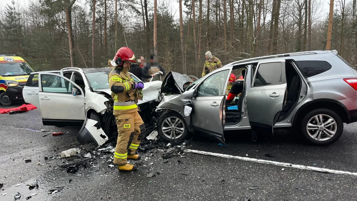 Tragiczny wypadek w Głogowie Małopolskim – trzy osoby nie żyją