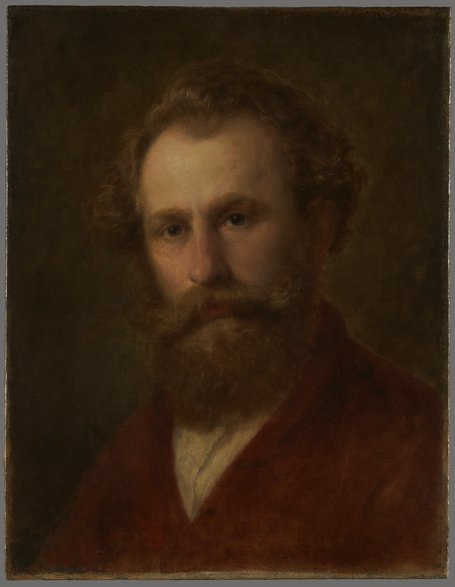 Aleksander Kotsis, "Autoportret" (między 1870-74)