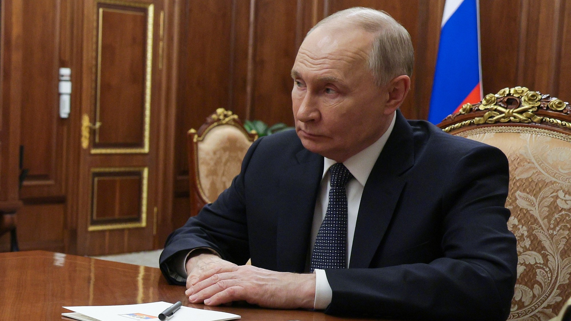 Ruský prezident Vladimir Putin. 