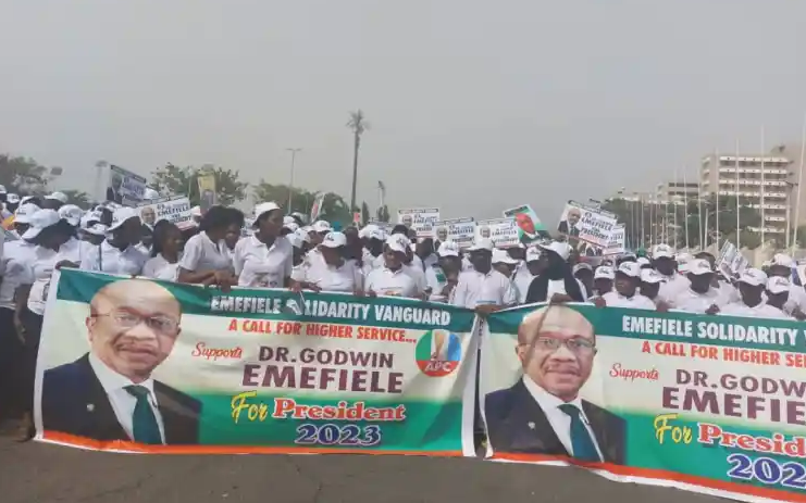 Group campaigning for Godwin Emefiele's presidency (Leadership)