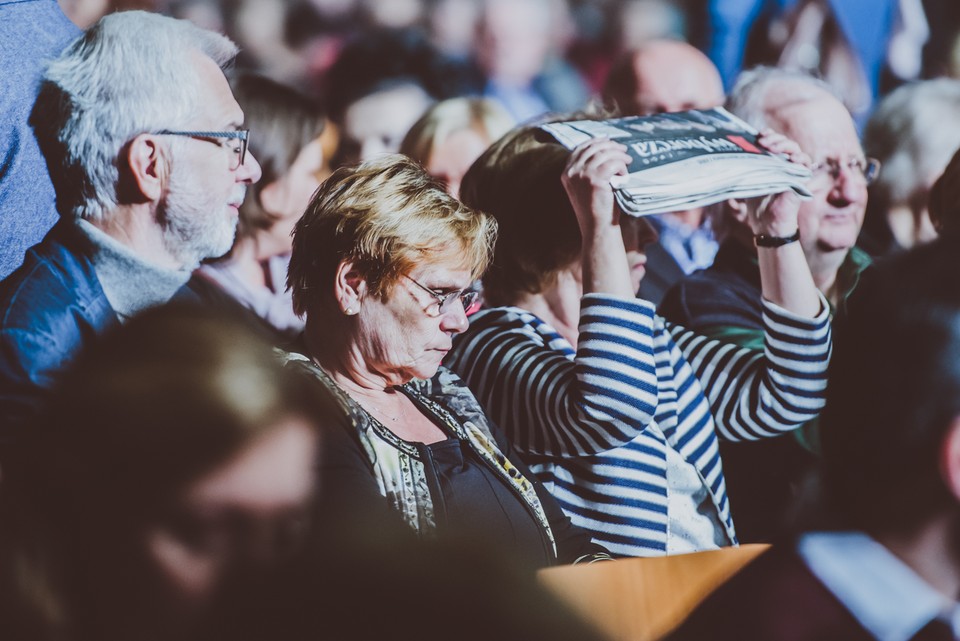 Koncert Mireille Mathieu - zdjęcia publiczności / Wrocław - Hala Stulecia