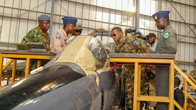 Air Marshal Abubakar Sadique, Chief of Air Staff, Nigerian Air-Force. [Twitter/@CAS_AMSadique]