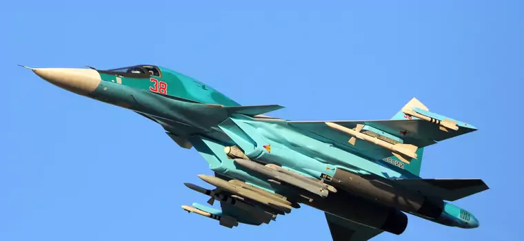 To mogą być złe wieści dla Kijowa. Armia Rosji otrzymała nowe myśliwce Su-34