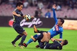 Liga włoska: Bez goli w meczu Napoli - Inter. Zieliński wszedł z ławki [WIDEO]