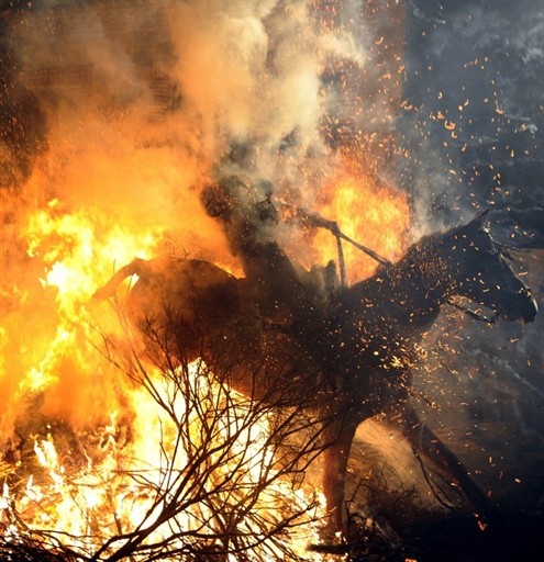 SPAIN - SAINT - ANTHONY - FESTIVAL