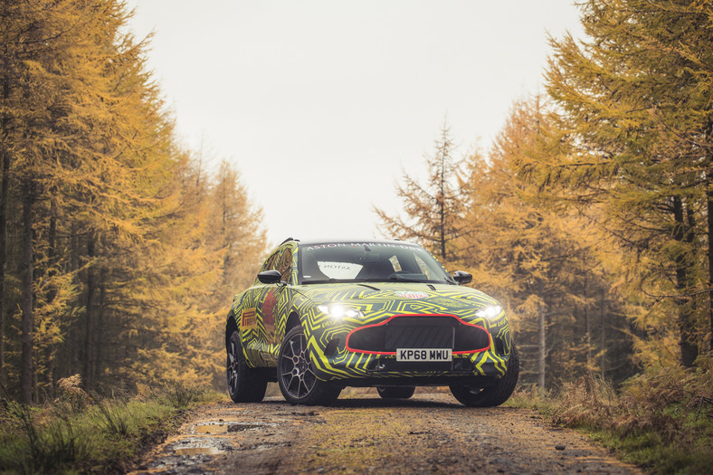 Pierwsze zdjęcia SUV-a Aston Martina. Oto DBX