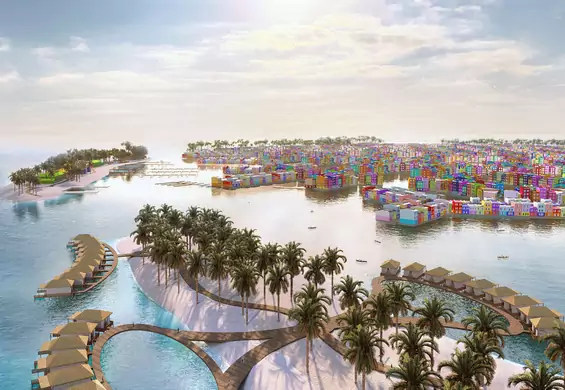 Malediwy budują miasto na wodzie. Ceny domów niższe, niż można się spodziewać