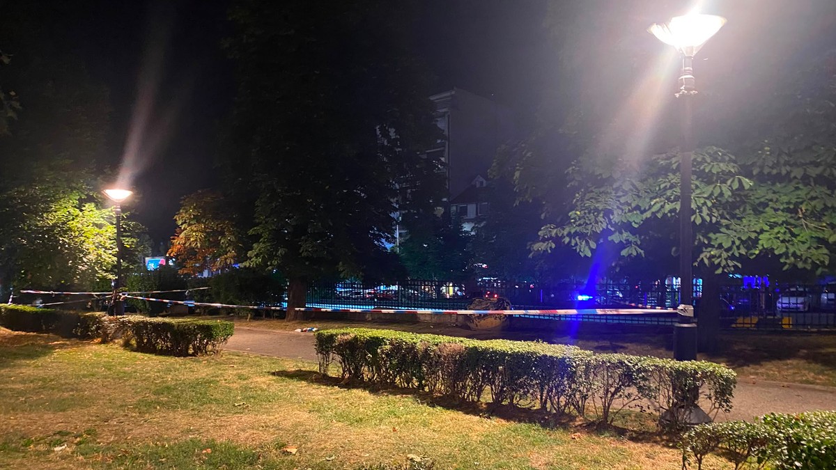Mesto gde je devojka izbodena kod Vukovog spomenika