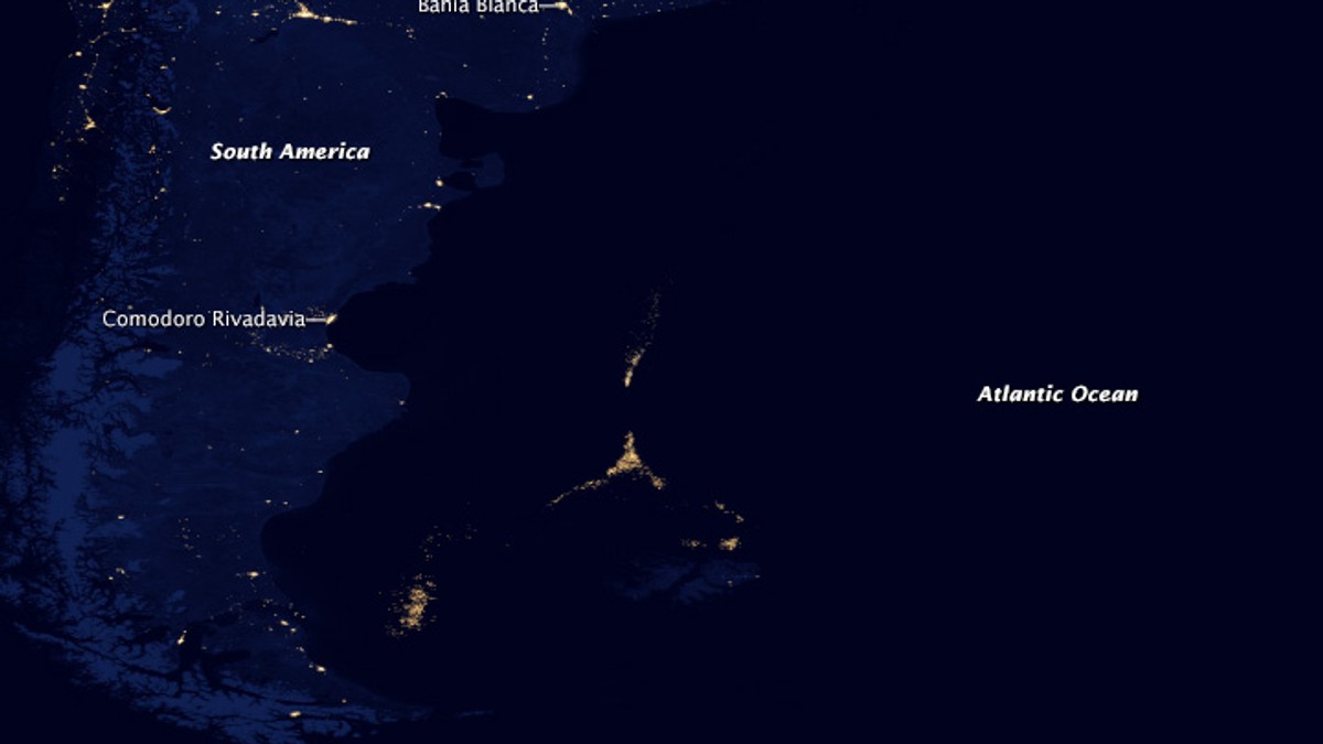 Kineska flotila se vidi iz svemira