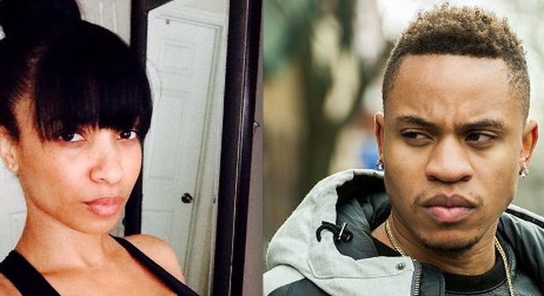 Karrine Steffans and Rotimi Akinosho