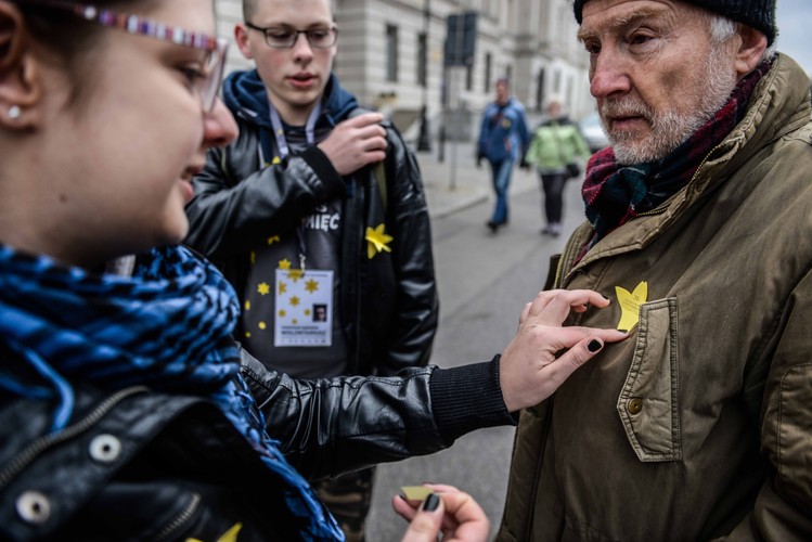 72. ROCZNICA POWSTANIA W GETCIE WARSZAWSKIM