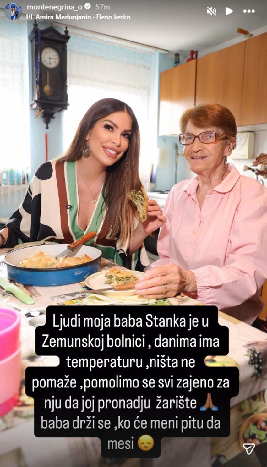 Olja Crnogorac sa bakom